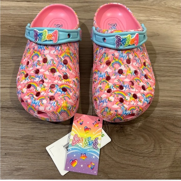 Crocs X Lisa Frank Classic Clog Shoes - Picture 6 of 12